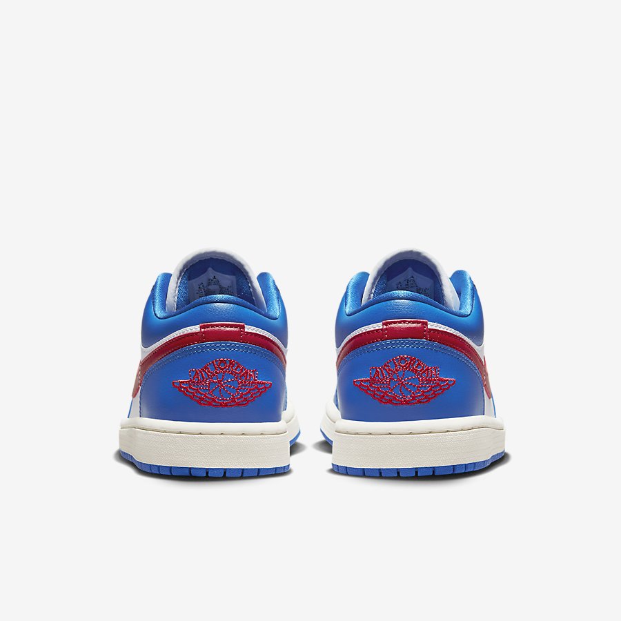 Giày Air Jordan 1 Low Nữ Xanh 